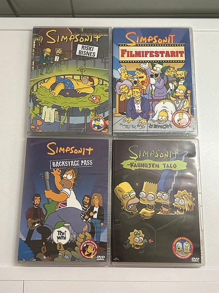 Simpsonit DVD-paketti 4 kpl