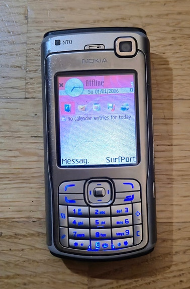 Nokia N70 – Symbian-klassikko
