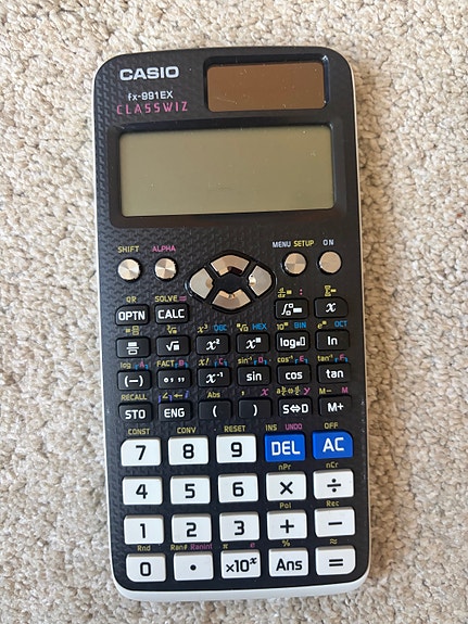 Casio fx-991EX ClassWiz funktiolaskin