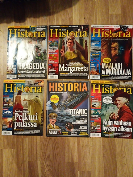 Historia-lehtiä 6 kpl