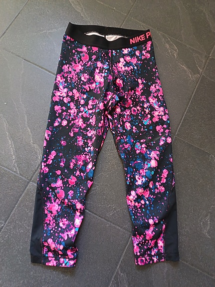 Nike dri-fit 3/4 crop housut pinkki