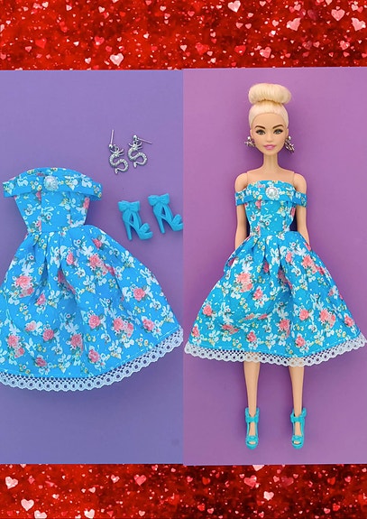 Barbie vaatteet "Romance"