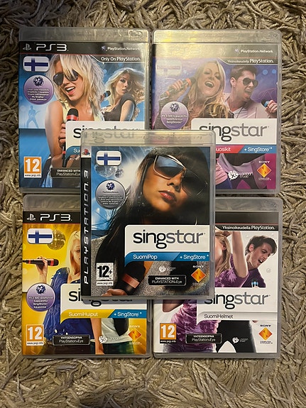 SingStar SuomiPelejä Ps3