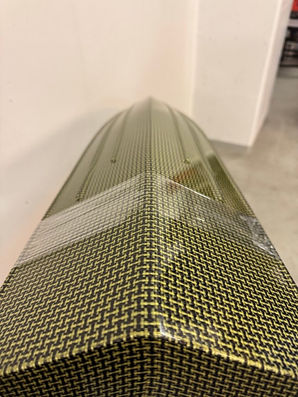 Kevlar rc veneen runko