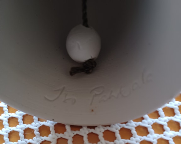 Iso-Pahkala kello keramiikkakello
