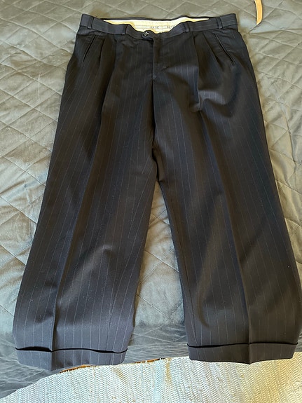 Turo tailor suorat housut koko 56 musta