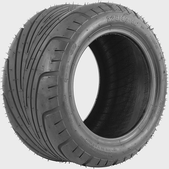 Rengas 225/40-10 - Sähköskootterit, E-Go, Scogo yms.