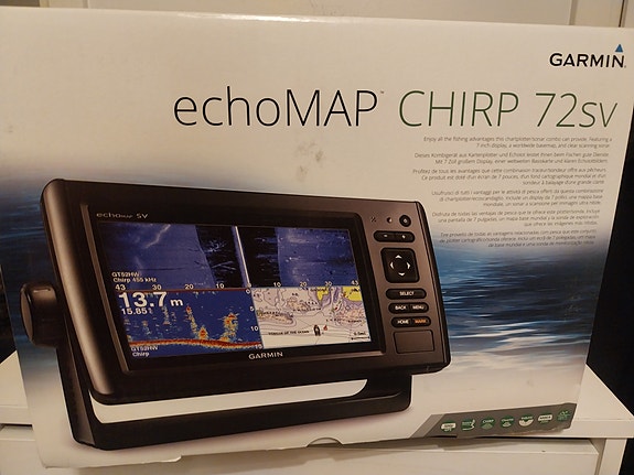 Garmin echoMAP CHIRP 72sv kaikuluotain GPS-plotteri