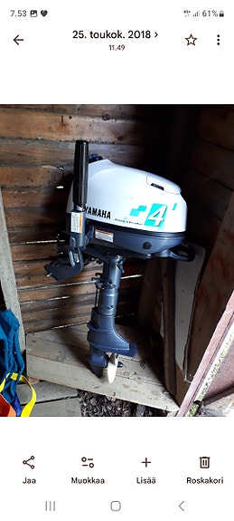 Yamaha 4 hv perämoottori