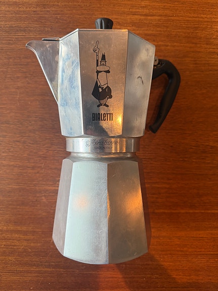 ISO Mutteripannu Bialetti Moka Express 12 cups
