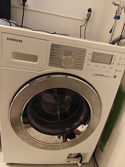 Samsung 8 kg, vesipumppu rikki