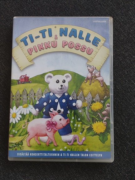 Ti-Ti Nalle ja pikku possu DVD