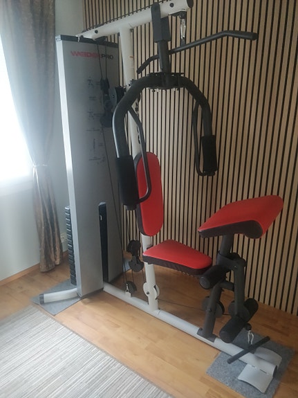 Kuntosalilaite, weider Pro ,  kotitreeniin
