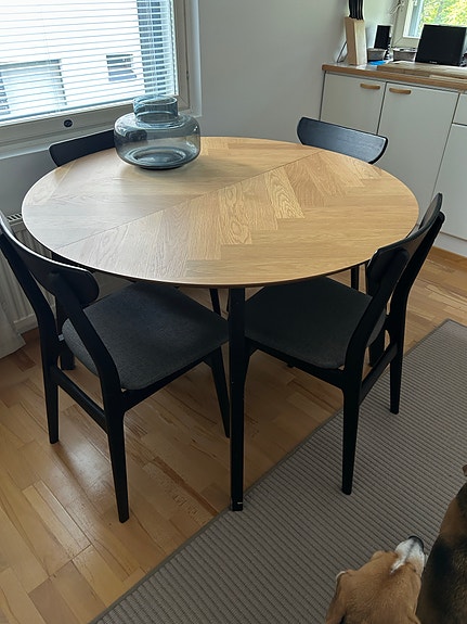 Asko ruokapöytä 120cm