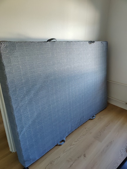 IKEA VADSÖ joustinpatja harmaa 140cm