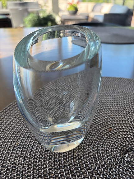 Iittala - taidelasimaljakko - Kerttu Nurminen