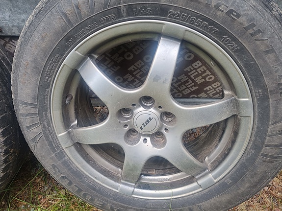 Alumiinivanteet Rial 17"