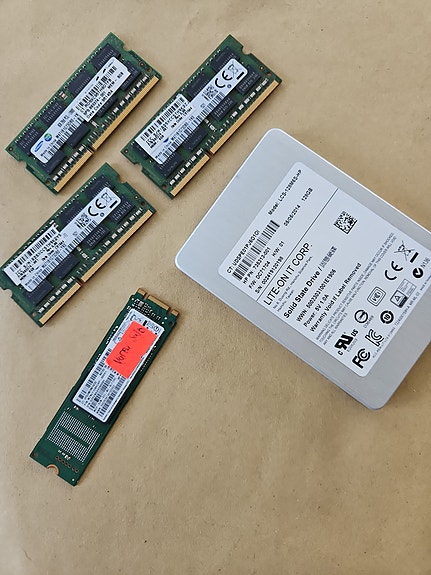 Muistit ja SSD-levyt