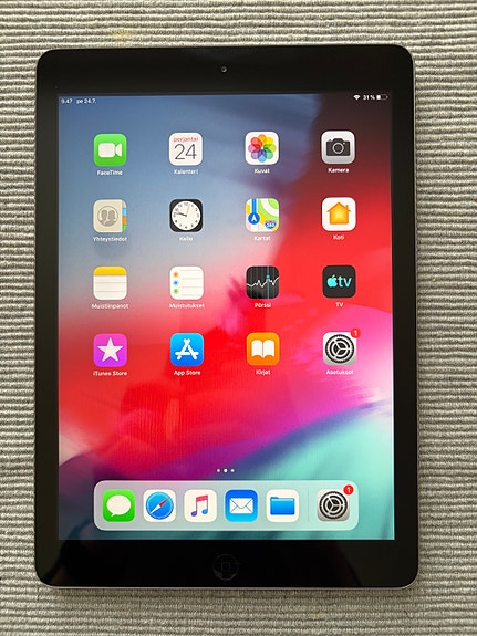 iPad Air (1. sukupolvi) Space Gray 16 Gt