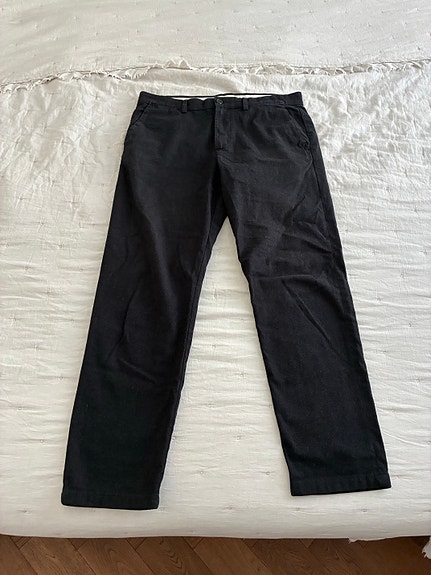 Selected tummanharmaat chinot W36/L32
