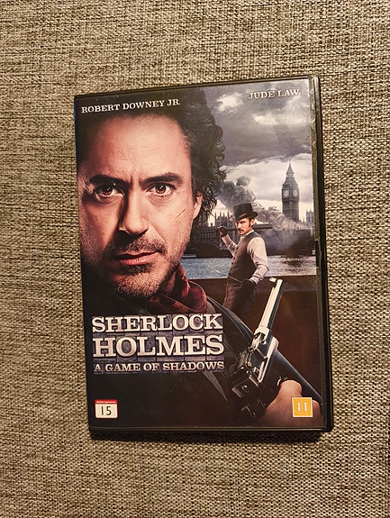 Sherlock Holmes: A Game of Shadows DVD