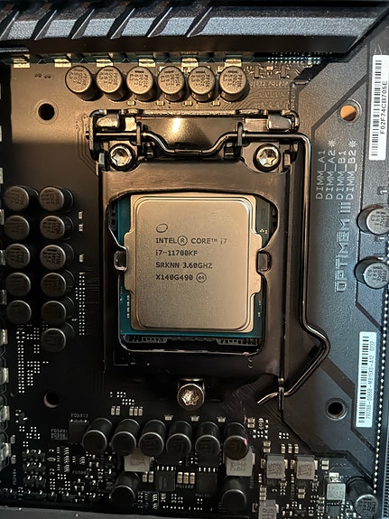 Intel Core i7 - 11700KF prosessori