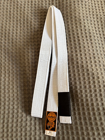 Valkoinen BJJ-vyö, lasten M1