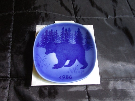 arabia gog  joululautanen 1986