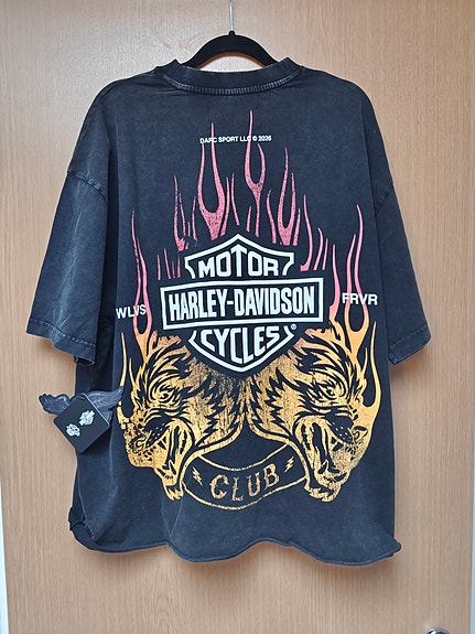 Darc Sport Wolves x Harley davidson t-paita UUSI