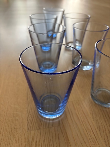 7x Iittala Kartio, acqua 40cl
