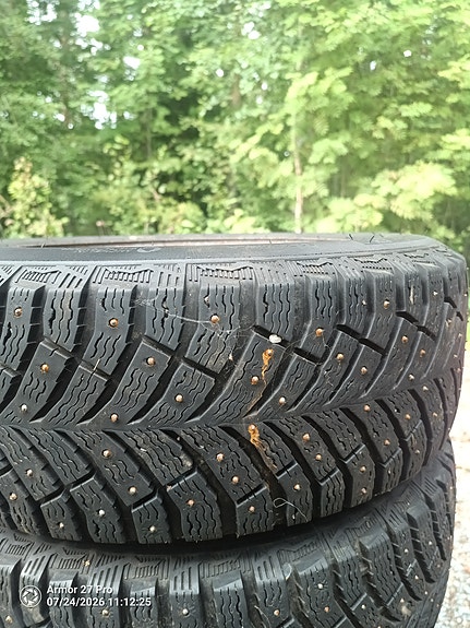 Nastarenkaat 195/65R15 Michelin