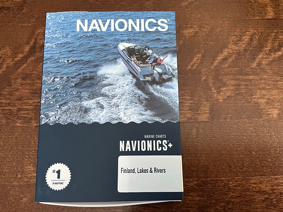 Navionics+ Finland Lakes & Rivers merikartta
