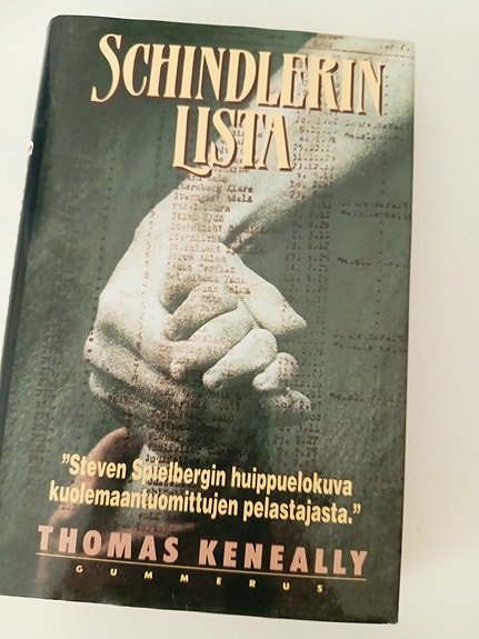 Thomas Keneally Schindlerin lista kirja