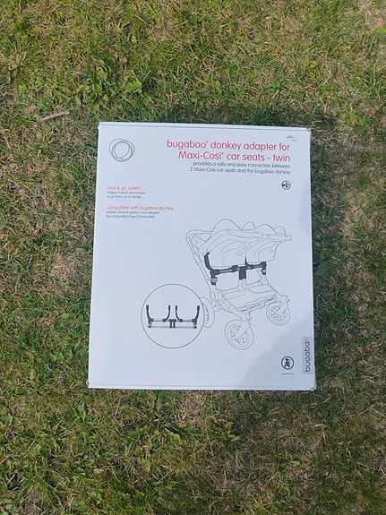 Bugaboo twin adapteri turvakaukaloille (Maxi Cosi, cybex jne)