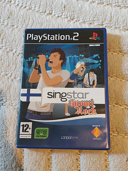 PS2: SingStar SuomiRock -peli (CiB)