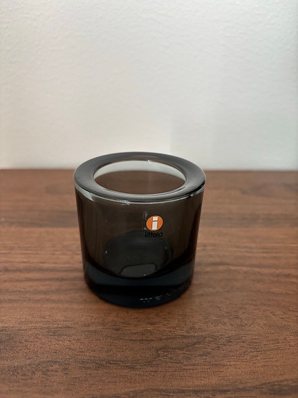 Iittala Kivi tuikkukippo harmaa