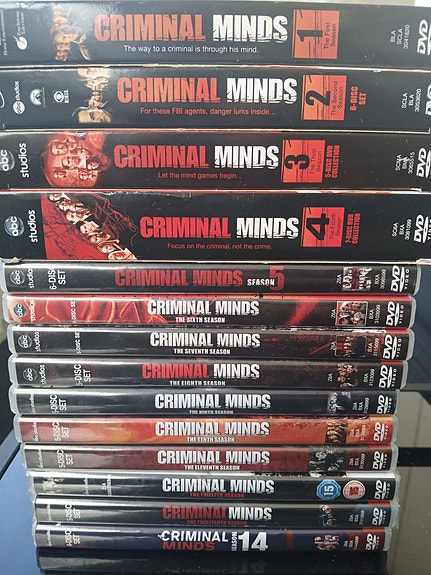 Criminal Minds DVD kaudet 1-14