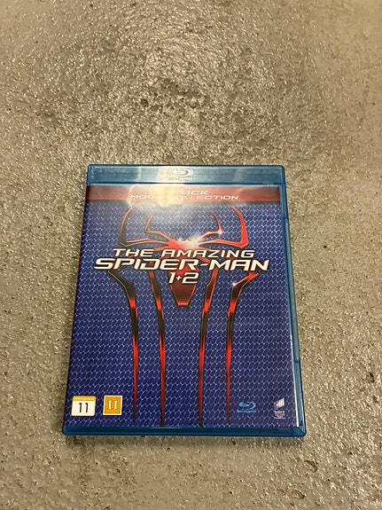 The amazing spider-man 1-2 blu ray