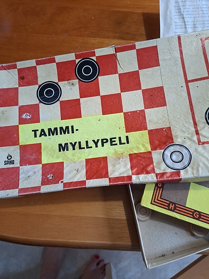 VANHA Tammi-myllypeli lautapeli