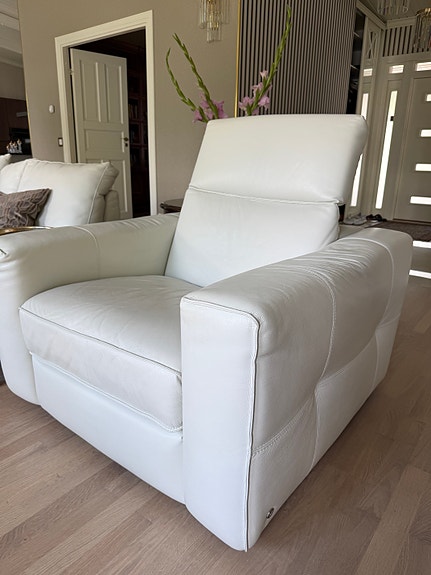 Natuzzi nahkanojatuoli