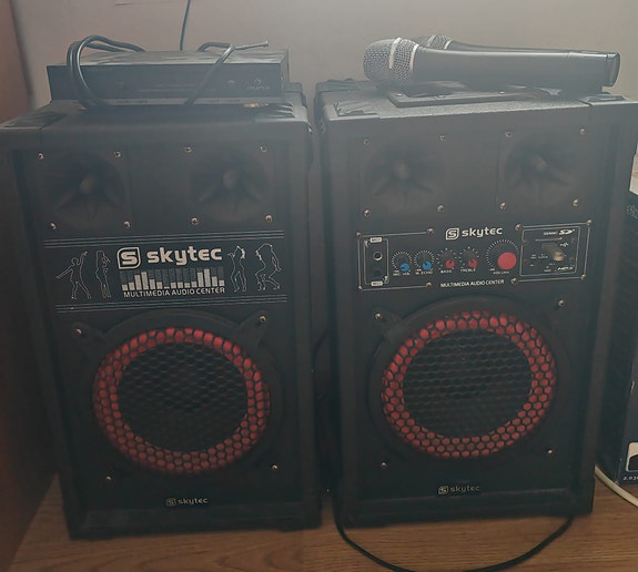 skytec karaoke setti