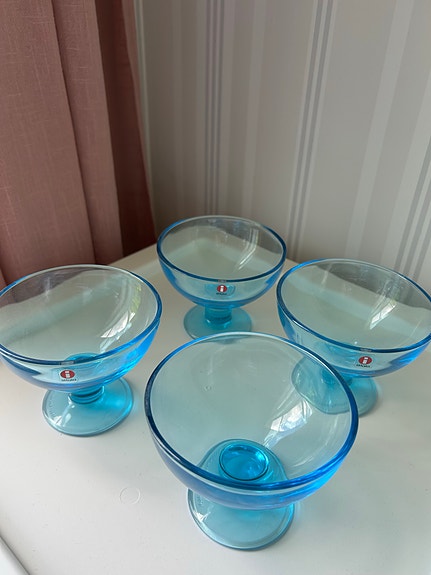Iittala Verna siniset kulhot