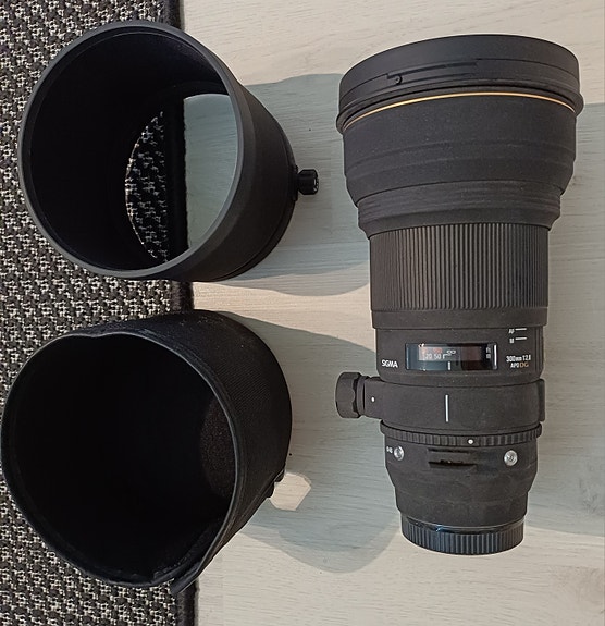 Sigma 300mm, 2.8 tele