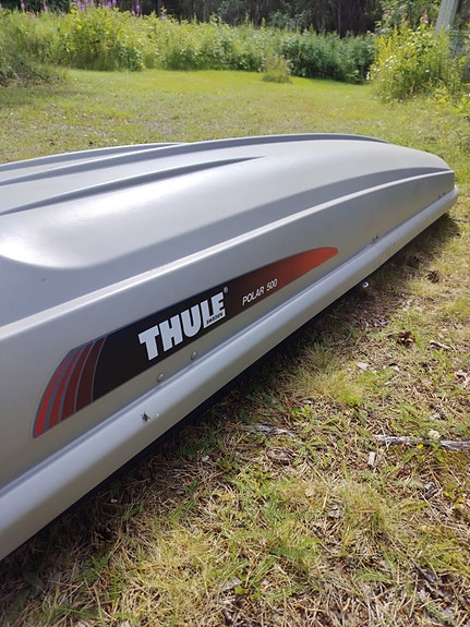 Thule Polar 500 kattoboksi harmaa