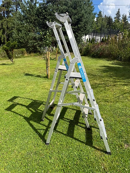 A-Tikkaat Zarges XLstep S 4 askelmaa 2kpl