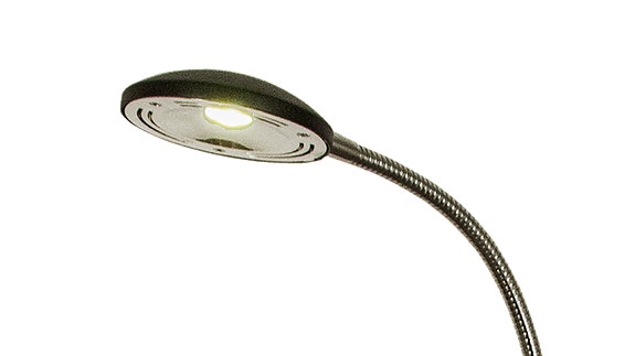 Aneta Hero seinävalaisin musta led 5 W