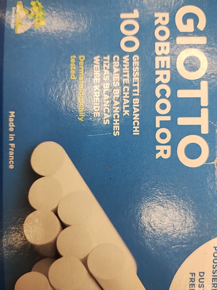 4 pakettia kalkkiliituja, 400 kpl