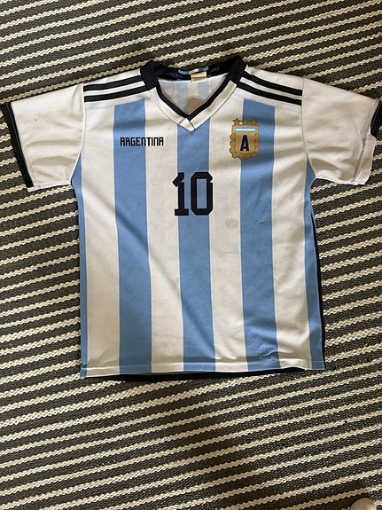 Argentina Messi 10 jalkapallopaita –vaaleansininen