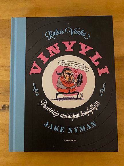 Jake Nyman Rakas vanha vinyyli -kirja
