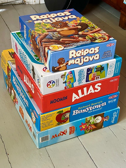 Lasten pelejä (ikä 3+)